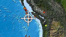 Động đất làm rung chuyển vùng bờ biển phía Tây đảo Vancouver (Ảnh : The Georgia Straight)