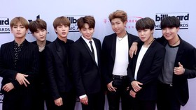 Ban nhạc BTS gồm 7 chàng trai. Ảnh: UPI