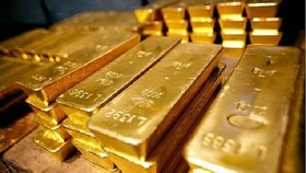 Giá vàng thế giới giảm sâu, vàng trong nước giảm cầm chừng. (Ảnh minh họa: KT).