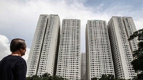 Những khối nhà cao tầng mọc lên đã khiến cho dân cư ở phường Hoàng Liệt tăng lên chóng mặt (Ảnh: Kienthuc.net)
