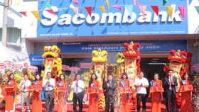 Sacombank khai trương hoạt động chi nhánh Phụng Hiệp