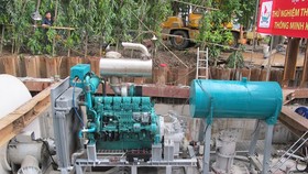 Chấp thuận thuê máy bơm chống ngập đường Nguyễn Hữu Cảnh