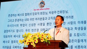 Đại học Bình Dương tiếp nhận học bổng cho sinh viên của VESAMO