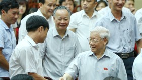 Tổng Bí thư: Mong cử tri hết sức tỉnh táo, tin tưởng sự lãnh đạo của Đảng, Nhà nước, Chính phủ