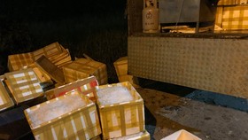 Tang vật thu giữ. Ảnh: ĐAN NGUYÊN