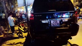 Nữ tài xế xe Lexus gây tai nạn liên hoàn có nồng độ cồn vượt ngưỡng