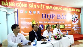 Quang cảnh buổi họp báo giới thiệu về giải