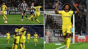PAOK - Chelsea 0-1: Chỉ 7 phút, Willian mang về chiến thắng cho HLV Maurizio Sarri