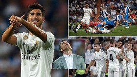 Real Madrid - RCD Espanyol 1-0: Marco Asensio ghi bàn nhờ công nghệ VAR