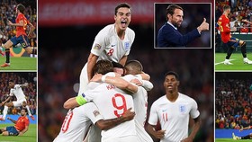 Tây Ban Nha - Anh 2-3: Sterling lập cú đúp, Rashford cũng khoe tài