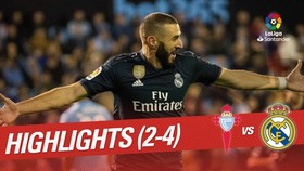 Celta Vigo - Real 2-4: Cabral phản lưới, Benzema, Ramos, Ceballos cùng tỏa sáng