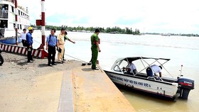 Tìm thấy thi thể đại úy công an mất tích trong vụ tai nạn ca nô trên sông Hậu