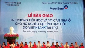 Hơn 20 tỷ đồng xây trường học và nhà cho hộ nghèo ở Bạc Liêu