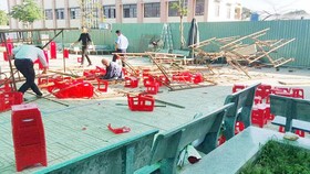 Hỗ trợ toàn bộ chi phí điều trị cho học sinh bị tai nạn sập dàn giáo
