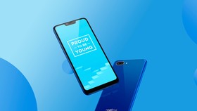 Realme C1 phiên bản màu xanh
