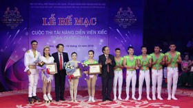15 tiết mục được trao giải cuộc thi tìm kiếm tài năng xiếc toàn quốc 2018