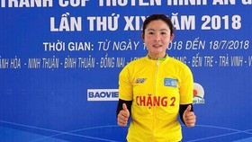 Tay đua trẻ Thu Mai tiếp tục giữ áo vàng