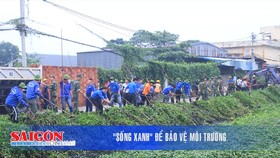 “Sống xanh” để bảo vệ môi trường