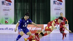 Thái Sơn Nam có chiến thắng khít khao trước Tân Hiệp Hưng. Ảnh: HOÀNG QUÂN