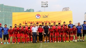 Đội U19 Việt Nam. Ảnh: Đoàn Nhật