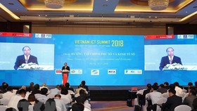 PM Nguyen Xuan Phuc speaks at the summit (Source: VNA)