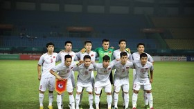 The Vietnamese squad faced Syria in the quarterfinal of ASIAD 2018 on August 27 (Photo: VNA)