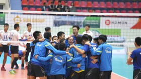 Sanest Khánh Hòa giành HCV môn bóng chuyền nam Đại hội TDTT toàn quốc 2018.
