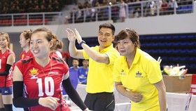 HLV Lê Thị Hiền và Kinhphar Quảng Ninh đặt mục tiêu trụ hạng mùa này.