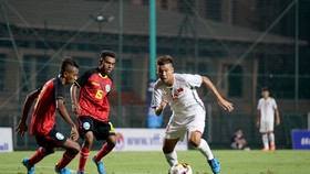 U16 Việt Nam thắng trận ra quân trước Timor Leste. Ảnh: Đoàn Nhật