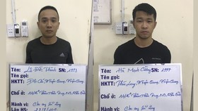 Bắt 2 nam thanh niên 9X chuyên cho vay nặng lãi ở TPHCM