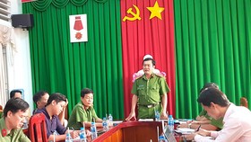 Công an TP Cà Mau tổ chức họp báo thông tin xung quanh việc kiểm tra quán bar Gossip chiều ngày 28-2