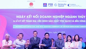 Các “ông lớn” ngành tôm tham gia liên minh sản xuất tôm sạch và bền vững Việt Nam