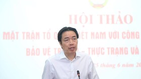 Ông Đặng Hoa Nam phát biểu tại hội thảo