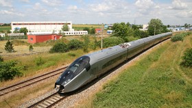 Đường sắt tốc độ cao. Ảnh minh họa: Alstom