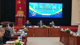 At the press brief (Photo: SGGP)