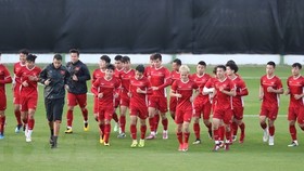 The national men’s football team (Source: VNA)