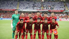 Vietnamese men’s football team (Photo: VNA)
