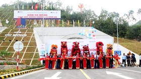 Third longest underground road passageway open to traffic