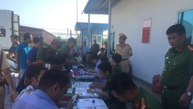 Three container truck drivers test positive for drugs in District 9, HCMC