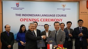 Indonesian language officially taught at Vietnam National University