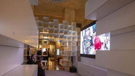Through an interactive space combining virtual and physical components, the exhibition shows the beauty of Italian knowledge (Photo courtesy of Italian embassy)