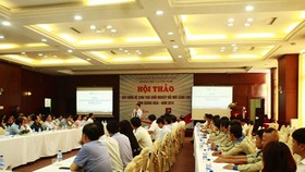 The conference on innovative startup ecosystem in Quang Ngai Province. Photo by Nguyen Trang