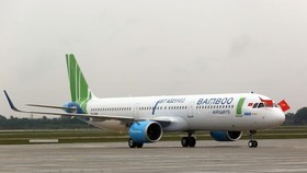 Bamboo Airways began commercial flights on January 16 this year and currently has 10 aircraft (Photo: VNA)