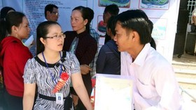At a job fair