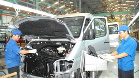 Auto manufacturing at an FDI firm (Illustrative photo: SGGP)