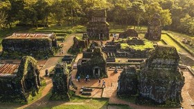 The My Son Sanctuary that was recognised by UNESCO as a world heritage in 1999. VNA/VNS Photo