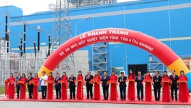 The inauguration ceremony of the Vinh Tan 4 thermal power plant on September 21 (Photo: VNA)