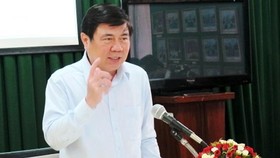 Chairman of HCMC People’s Committee Nguyen Thanh Phong (Photo:SGGP)
