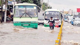 High tide forecast to exceed alert level 3 in Ho Chi Minh City