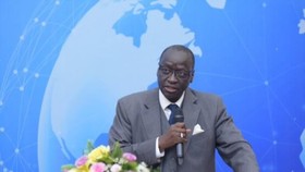 Vice President of the WB Group Human Resources Ousmane Diagana (Source: giaoducthoidai.vn)